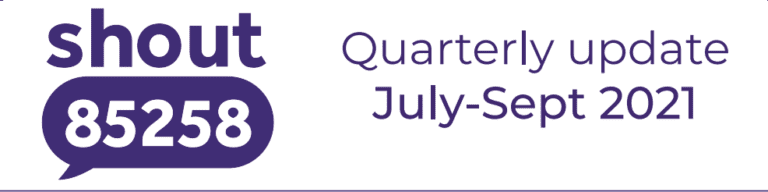 shout charity quarterly update
